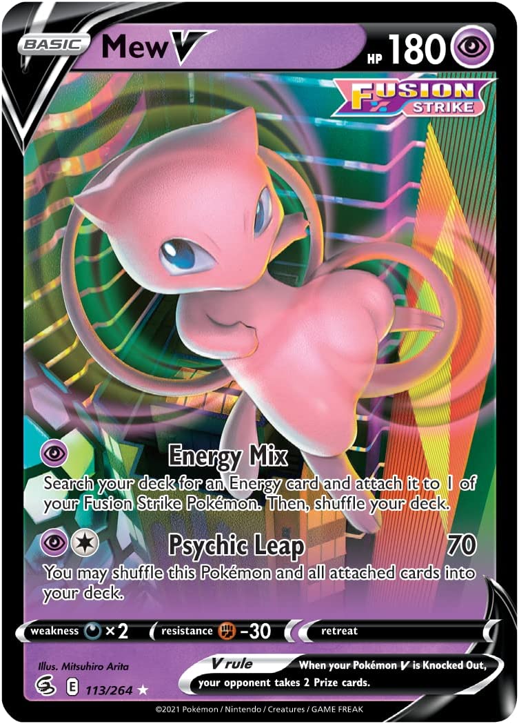 Pokemon TCG: Mew VMAX League Battle Deck – Inked Gaming